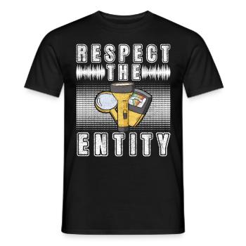 Enquêteur paranormal Chasse aux fantômes - T-shirt homme - noir - Devant - AI Model Male 178 light (178cm)
