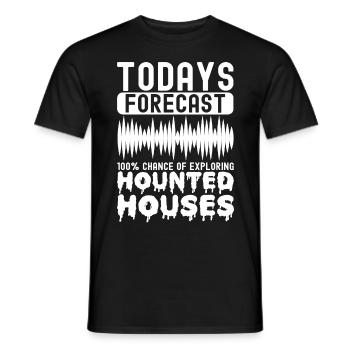 Paranormaler Ermittler Geister Jagen - Männer T-Shirt - Schwarz - Vorne - AI Model Male 178 light (178cm)