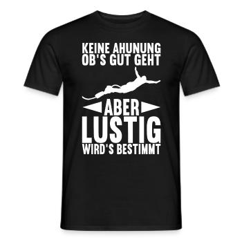Bungee Bungeespringer - Männer T-Shirt - Schwarz - Vorne - AI Model Male 178 light (178cm)
