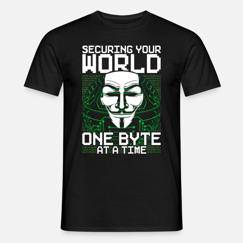Ethical Hacker Ethischer Hacker - Men's T-Shirt - black