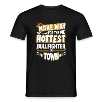 Rodeo - Männer T-Shirt - Schwarz - Vorne - AI Model Male 178 light (178cm)