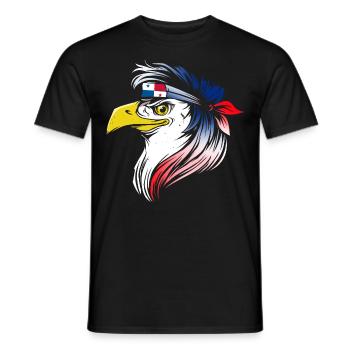 Panama - Männer T-Shirt - Schwarz - Vorne - AI Model Male 178 light (178cm)
