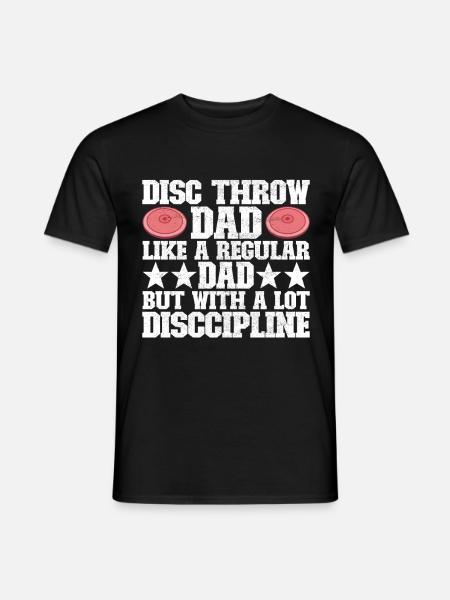 Discus thrower discus throw - Men's T-Shirt - black