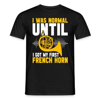 Cor Cuivres - T-shirt homme - noir - Devant - AI Model Male 178 light (178cm)
