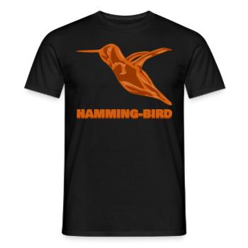 Colibri Jambon Bacon Colibris - T-shirt homme - noir - Devant - AI Model Male 178 light (178cm)