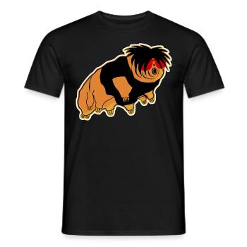 Gothique Gothique tardigrade - T-shirt homme - noir - Devant - AI Model Male 178 light (178cm)
