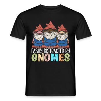 Nains de jardin Jardinage - T-shirt homme - noir - Devant - AI Model Male 178 light (178cm)