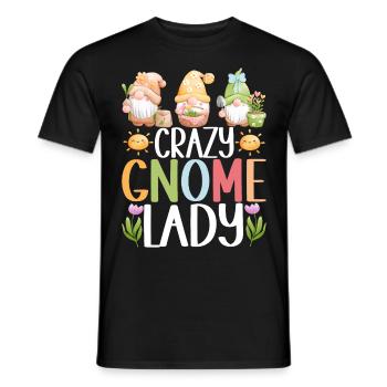 Nains de jardin Jardinage - T-shirt homme - noir - Devant - AI Model Male 178 light (178cm)