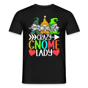 Nains de jardin Jardinage - T-shirt homme - noir - Devant - AI Model Male 178 light (178cm)