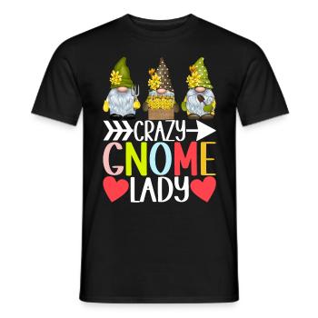 Nains de jardin Jardinage - T-shirt homme - noir - Devant - AI Model Male 178 light (178cm)
