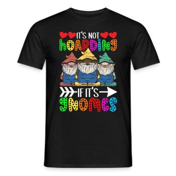 Nains de jardin Jardinage - T-shirt homme - noir - Devant - AI Model Male 178 light (178cm)