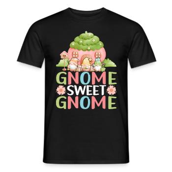 Nains de jardin Jardinage - T-shirt homme - noir - Devant - AI Model Male 178 light (178cm)
