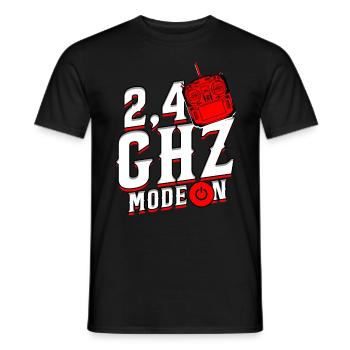 Maquette d’avion Maquette d’avion 2,4 GHz Mode activé - T-shirt homme - noir - Devant - AI Model Male 178 light (178cm)