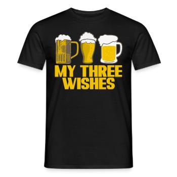 Bière Brasserie artisanale Brasserie artisanale Brasserie artisanale - T-shirt homme - noir - Devant - AI Model Male 178 light (178cm)