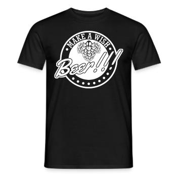 Brasserie Bière Joke Home Brewery - T-shirt homme - noir - Devant - AI Model Male 178 light (178cm)