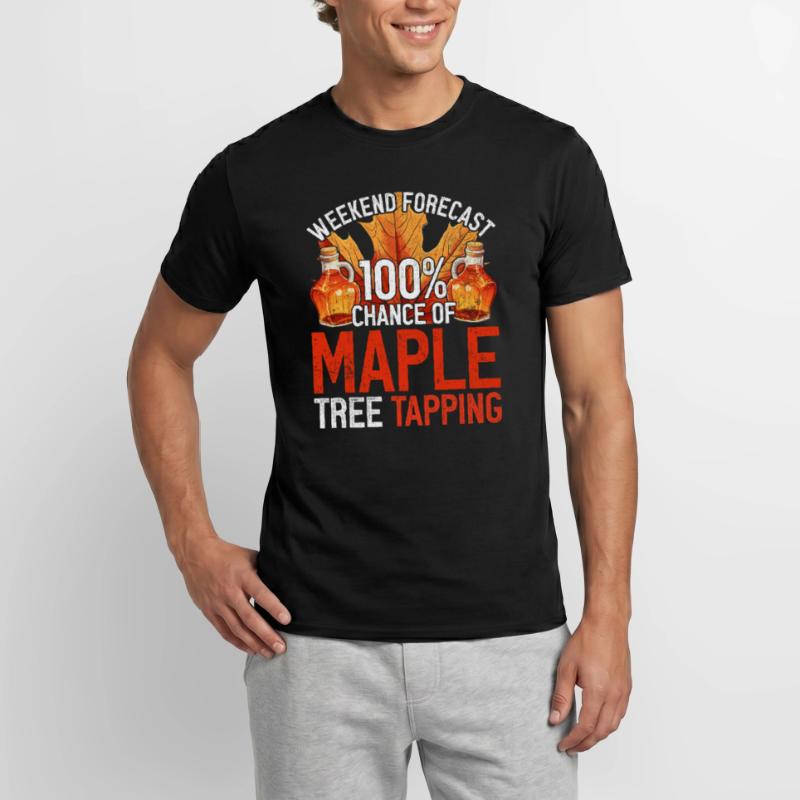 Maple Syrup Maple Tree Maple Sap Men's T-shirt