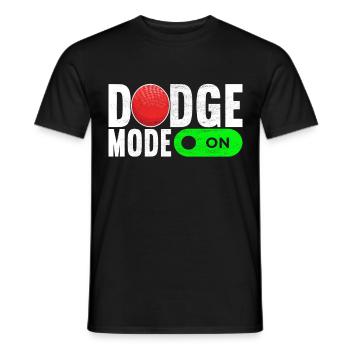Dodgeball Dodgeball - Men's T-Shirt - black - Front - AI Model Male 178 light (178cm)