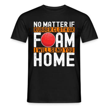 Dodgeball Dodgeball - Men's T-Shirt - black - Front - AI Model Male 178 light (178cm)