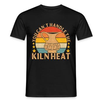 Töpfern Töpfer - Männer T-Shirt - Schwarz - Vorne - AI Model Male 178 light (178cm)