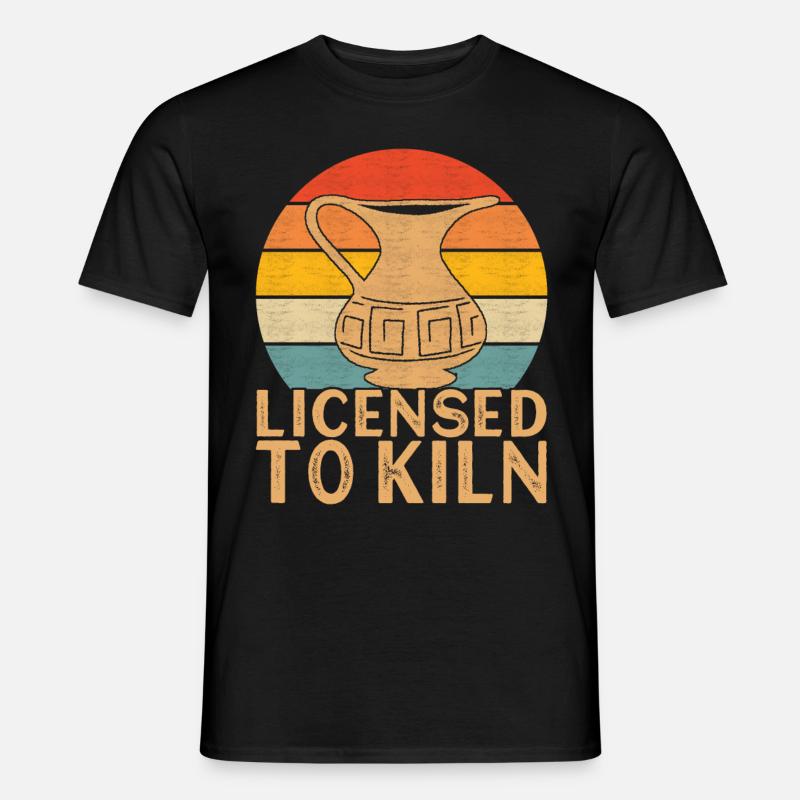 Töpfern Töpfer - Männer T-Shirt - Schwarz
