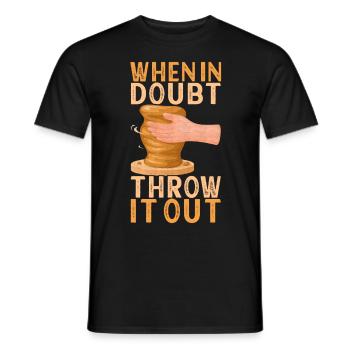 Töpfern Töpfer - Männer T-Shirt - Schwarz - Vorne - AI Model Male 178 light (178cm)