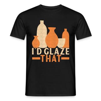Töpfern Töpfer - Männer T-Shirt - Schwarz - Vorne - AI Model Male 178 light (178cm)