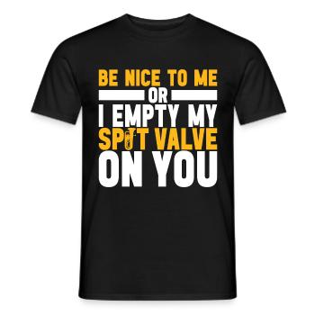 Euphonium Euphonium Player - Men's T-Shirt - black - Front - AI Model Male 178 light (178cm)