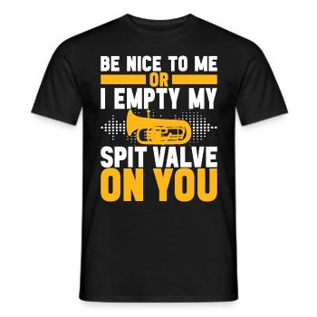 Euphonium Euphonium Player - Men's T-Shirt - black - Front - AI Model Male 178 light (178cm)