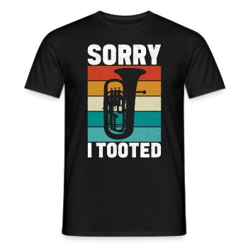 Euphonium Joueur d’euphonium - T-shirt homme - noir - Devant - AI Model Male 178 light (178cm)