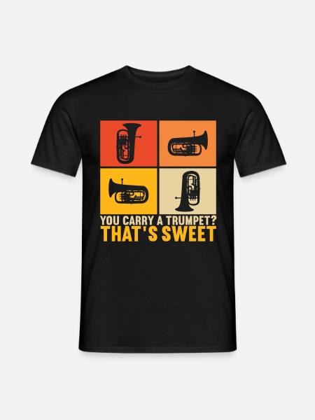 Euphonium Euphonium Player - Men's T-Shirt - black