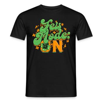 Danse irlandaise Danse irlandaise Mode Feis activé - T-shirt homme - noir - Devant - AI Model Male 178 light (178cm)