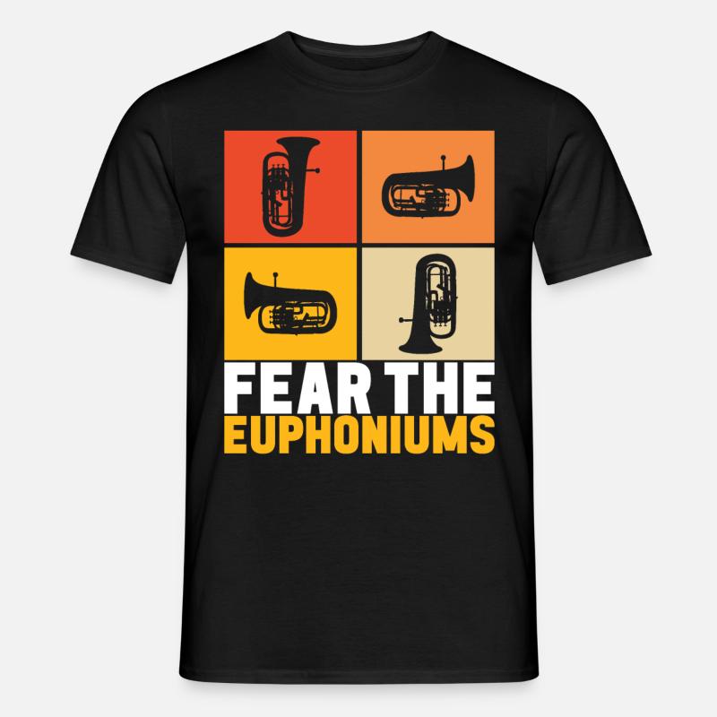 Euphonium Euphonist - Männer T-Shirt - Schwarz
