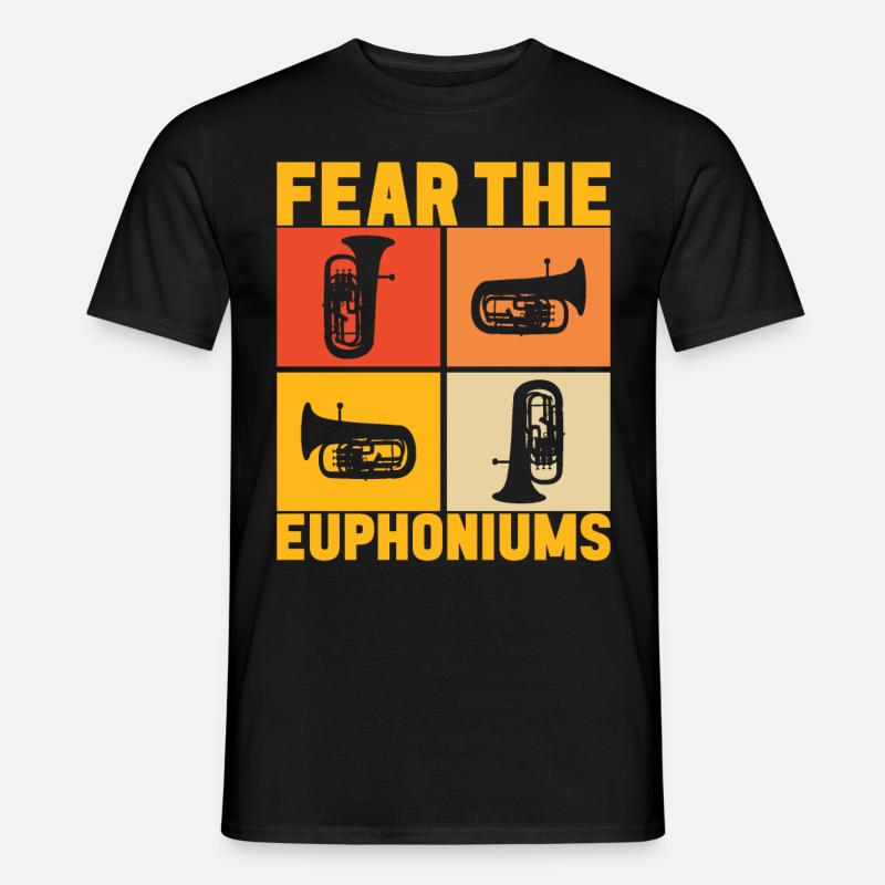 Euphonium Euphonist - Männer T-Shirt - Schwarz
