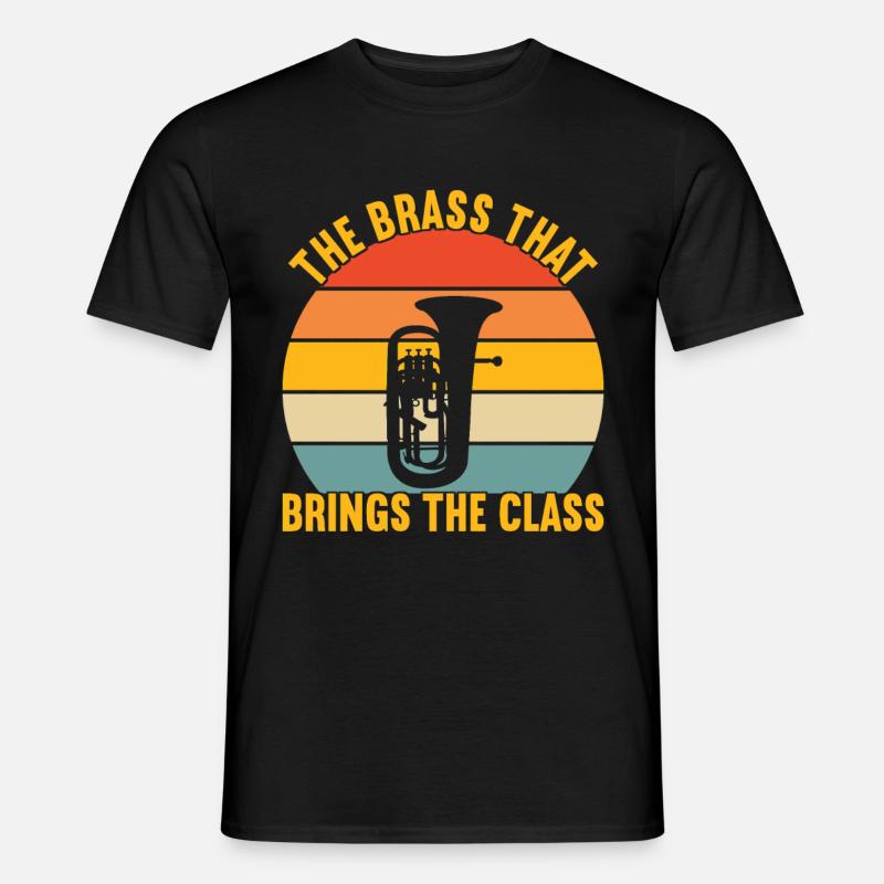 Euphonium Euphoniumspieler - Männer T-Shirt - Schwarz
