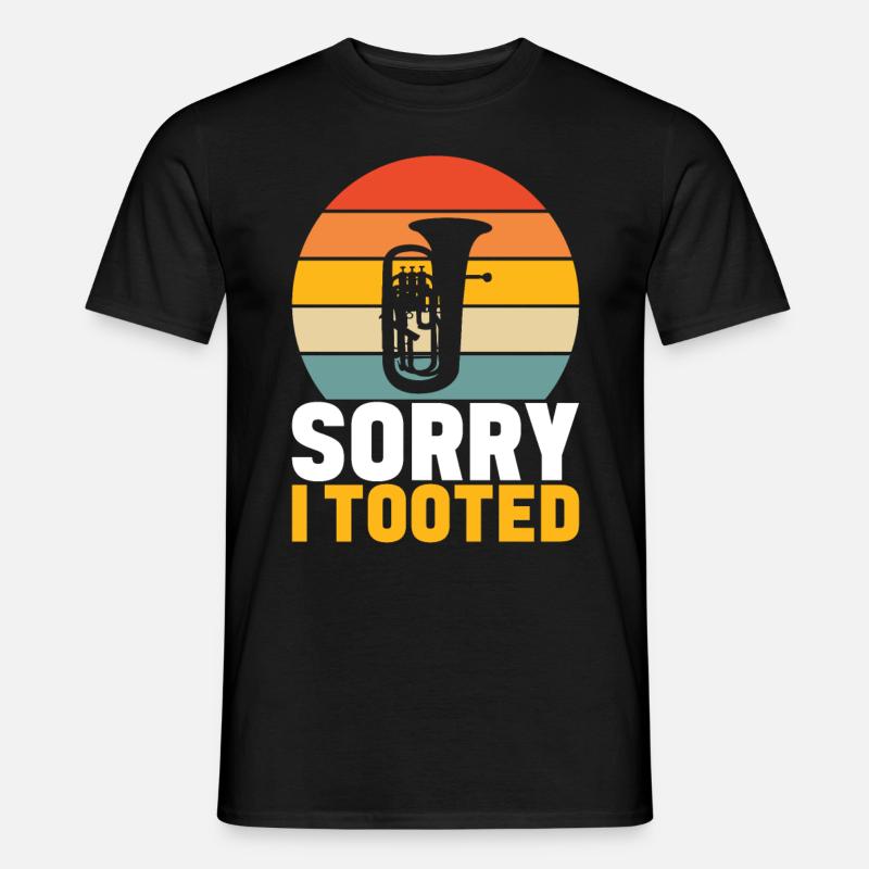 Euphonium Euphoniumspieler - Männer T-Shirt - Schwarz