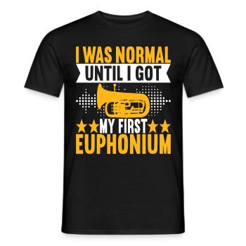 Euphonium Euphonium Player - Men's T-Shirt - black - Front - AI Model Male 178 light (178cm)