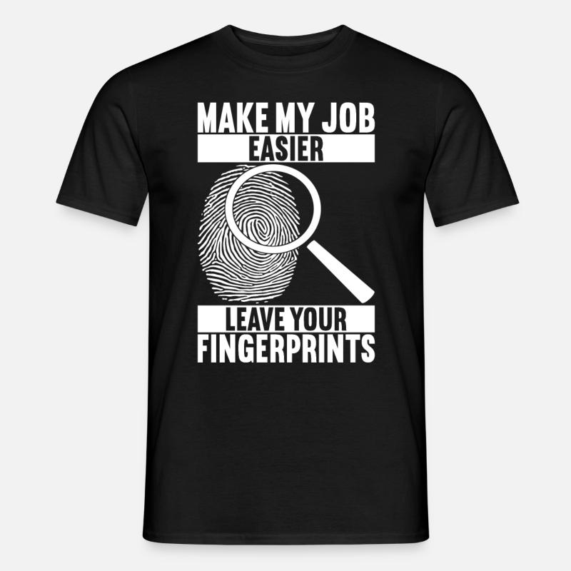 Forensics Forensic Scientist - Men's T-Shirt - black