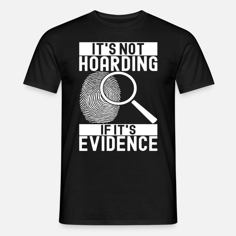 Forensik Forensiker - Männer T-Shirt - Schwarz