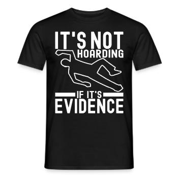 Forensik Forensiker - Männer T-Shirt - Schwarz - Vorne - AI Model Male 178 light (178cm)