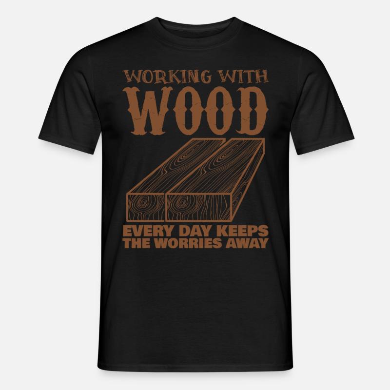 Carpenter - Männer T-Shirt - Schwarz