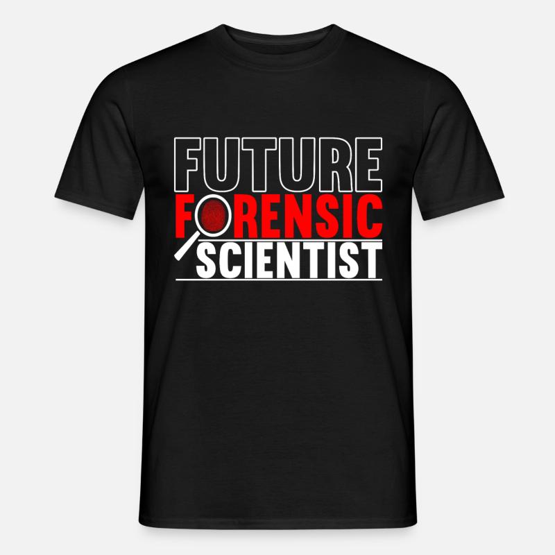Forensics Forensic Scientist - Men's T-Shirt - black