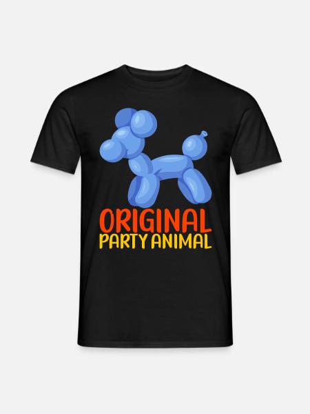Balloon Animal Balloon Twisting - Men's T-Shirt - black