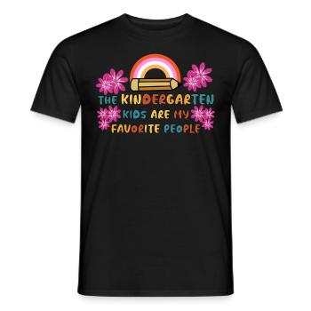 Enseignante de maternelle École maternelle - T-shirt homme - noir - Devant - AI Model Male 178 light (178cm)
