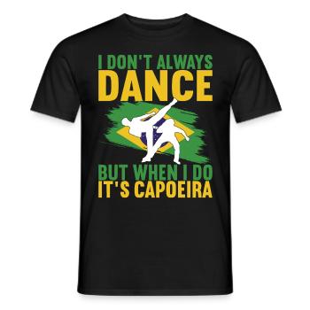 Capoeira Capoeirista - Männer T-Shirt - Schwarz - Vorne - AI Model Male 178 light (178cm)