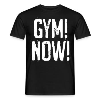 Bodybuilding Motivation Bodybuilder Gym - Men's T-Shirt - black - Front - AI Model Male 178 light (178cm)
