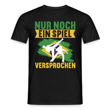 Capoeira Capoeirista - Männer T-Shirt - Schwarz - Vorne - AI Model Male 178 light (178cm)