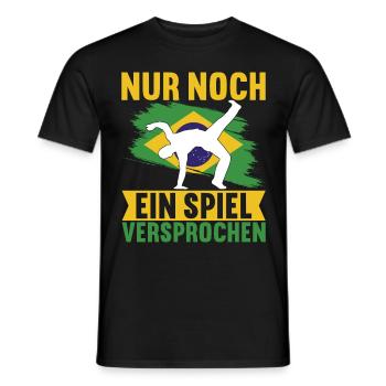Capoeira Capoeirista - T-shirt homme - noir - Devant - AI Model Male 178 light (178cm)