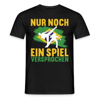 Capoeira Capoeirista - Männer T-Shirt - Schwarz - Vorne - AI Model Male 178 light (178cm)