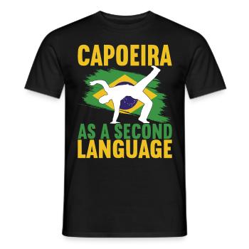 Capoeira Capoeirista - Männer T-Shirt - Schwarz - Vorne - AI Model Male 178 light (178cm)