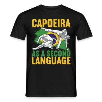 Capoeira Capoeirista - Männer T-Shirt - Schwarz - Vorne - AI Model Male 178 light (178cm)